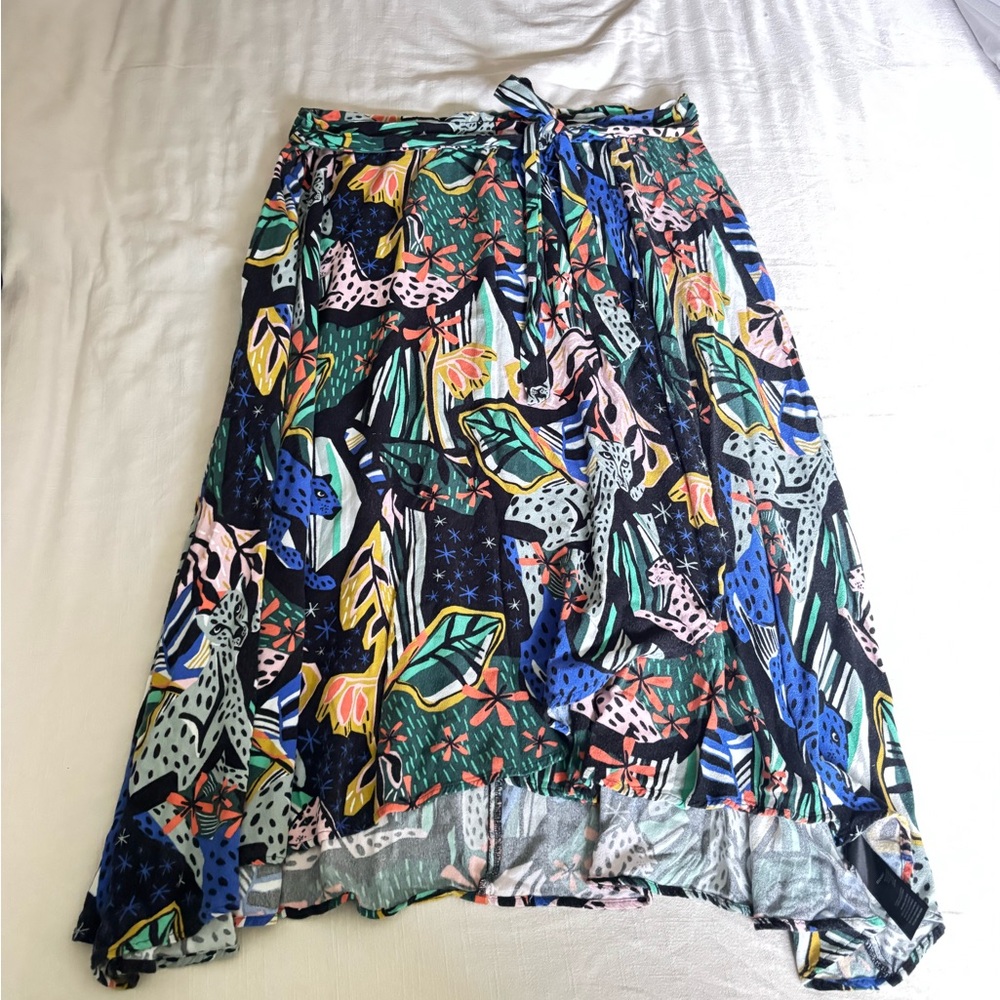 Anthropologie Multicolor Masha Volnova Midi Skirt